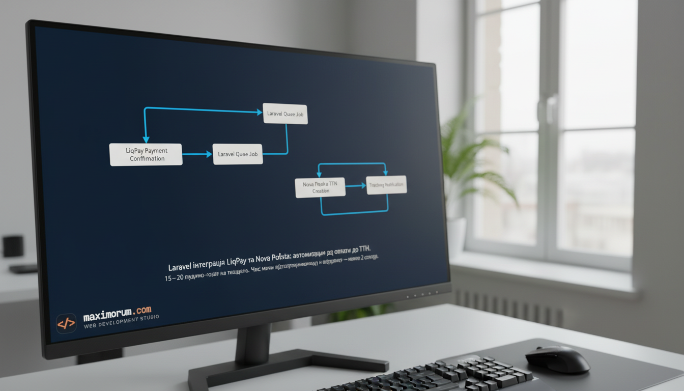 Автоматизація бізнесу на Laravel: інтеграція з Новою Поштою та LiqPay