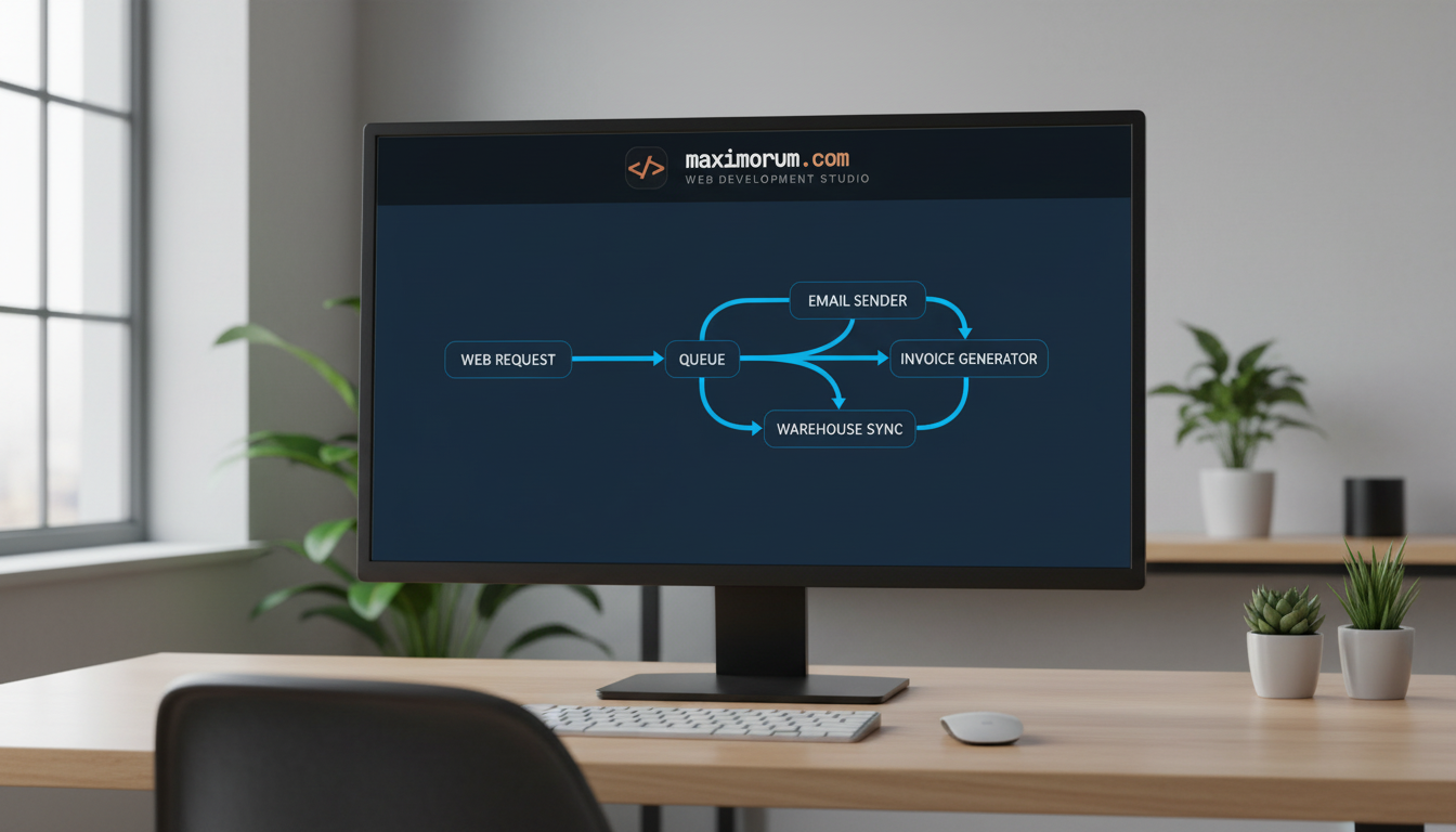 How Laravel Queue Workers Reduce Order-Processing Overhead