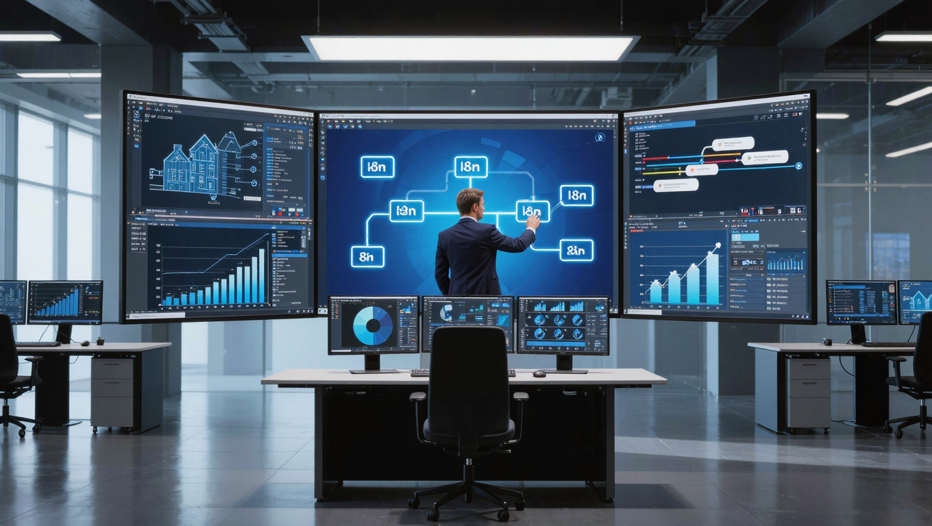 Business Automation with n8n and AI: How to Eliminate Repetitive Work from Your Operations