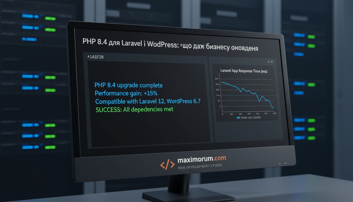 PHP 8.4 для Laravel і WordPress: що дає бізнесу оновлення
