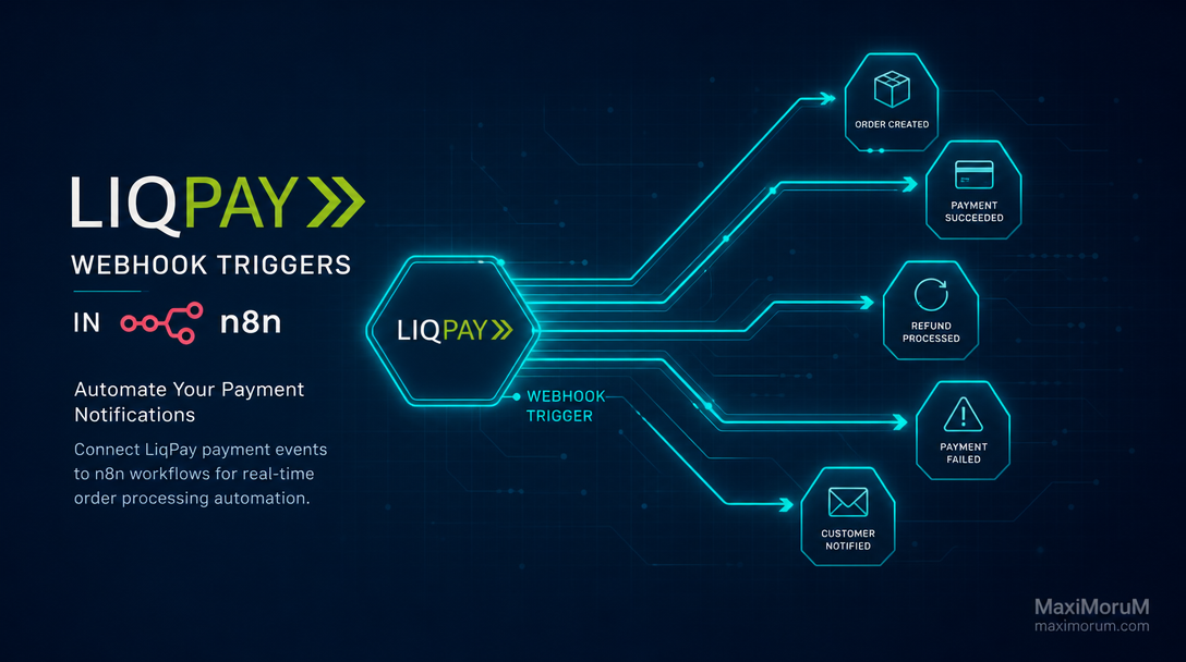LiqPay Webhook Triggers in n8n: Automate Your Payment Notifications