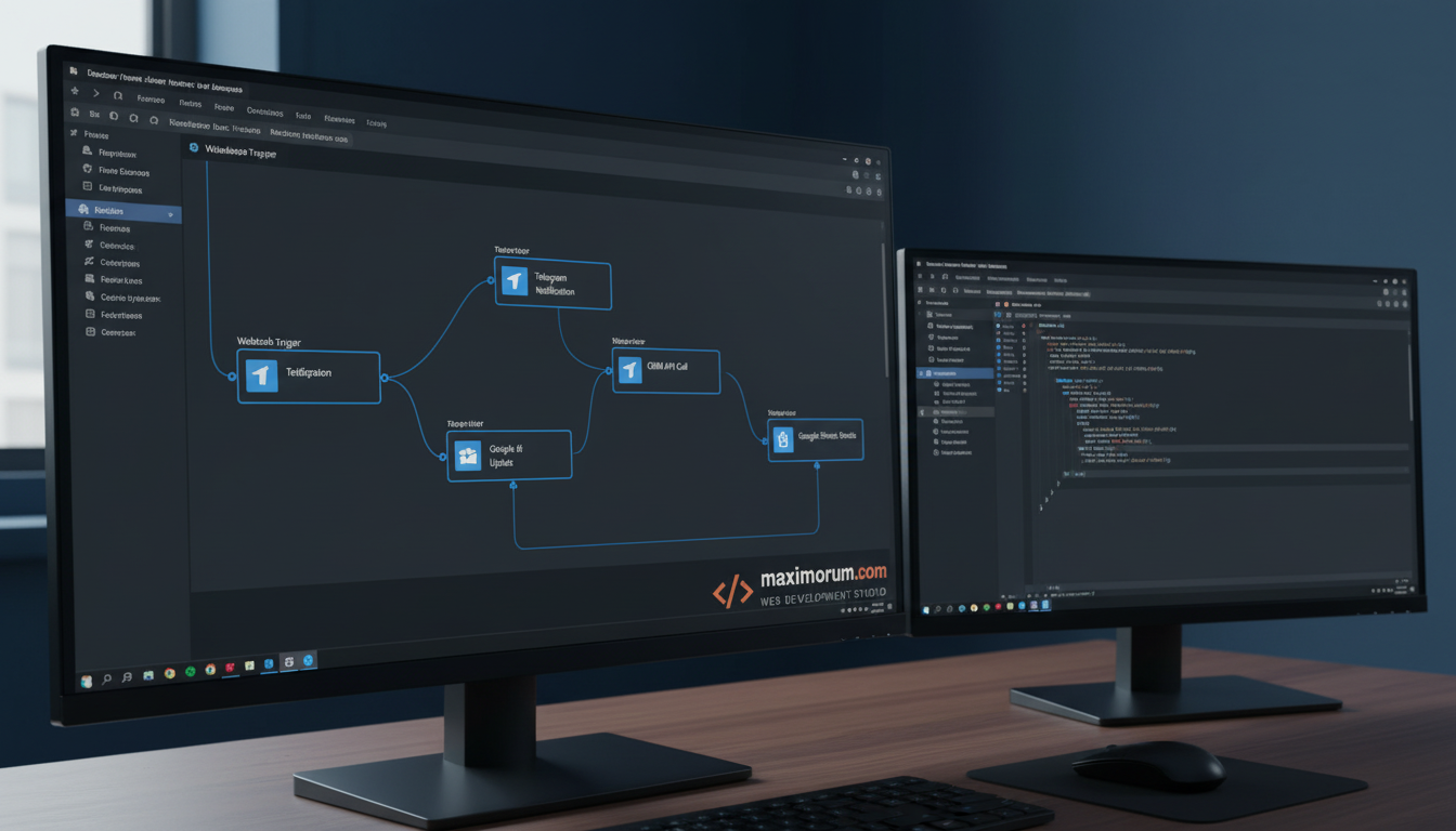 n8n та Laravel — автоматизація бізнес-процесів без зайвого коду