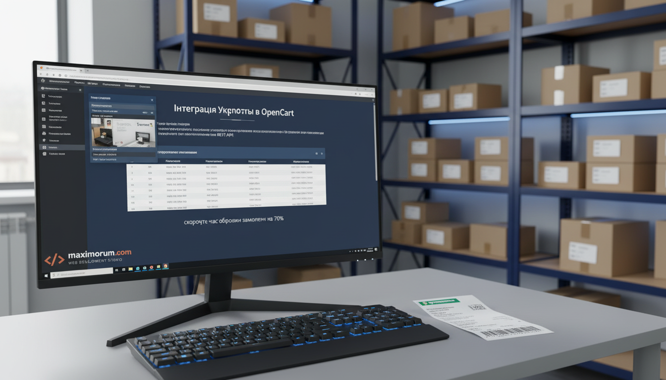 Інтеграція Укрпошти в OpenCart: автоматизація доставки для інтернет-магазину