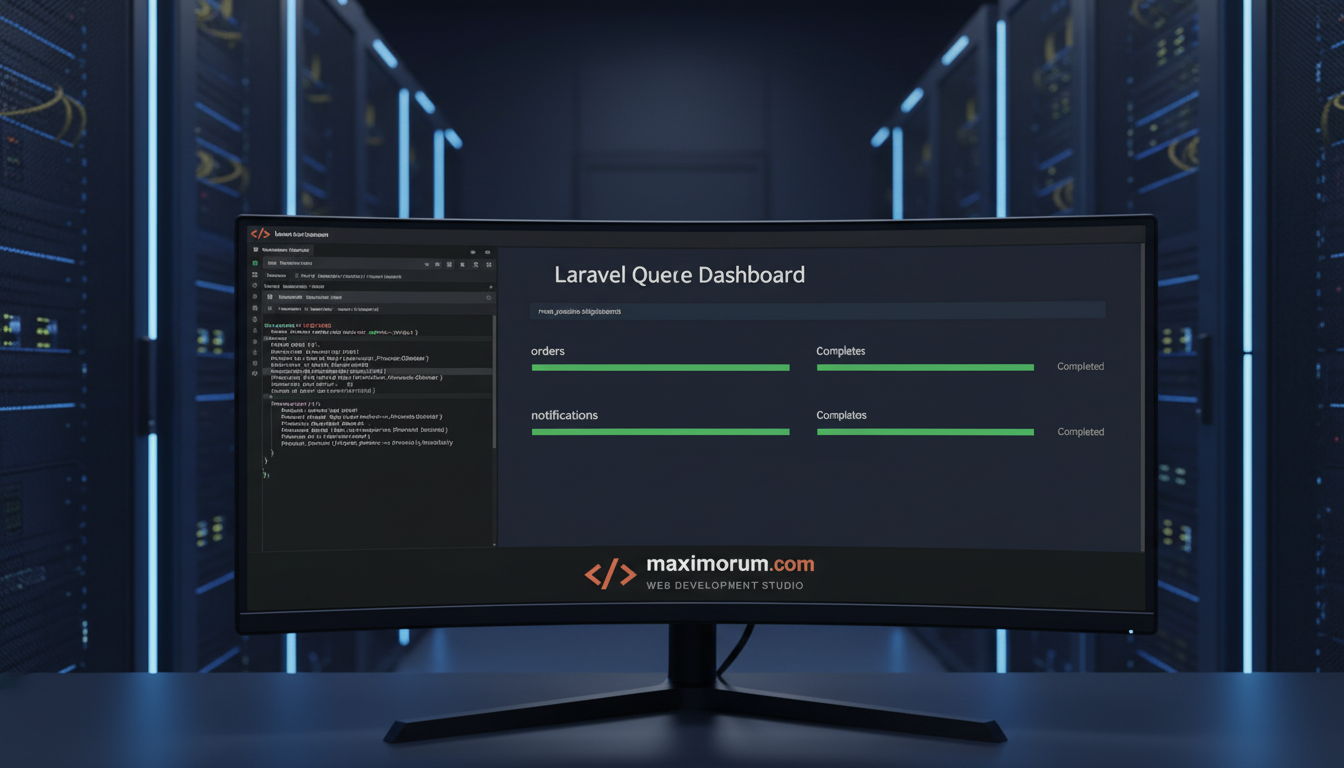 How Laravel queue jobs reduce order processing time and server load