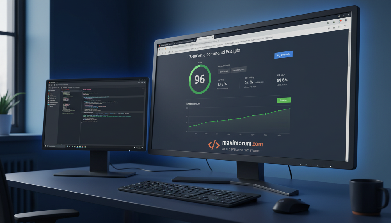 Оптимізація OpenCart: як скоротити час завантаження з 4 секунд до 800 мс