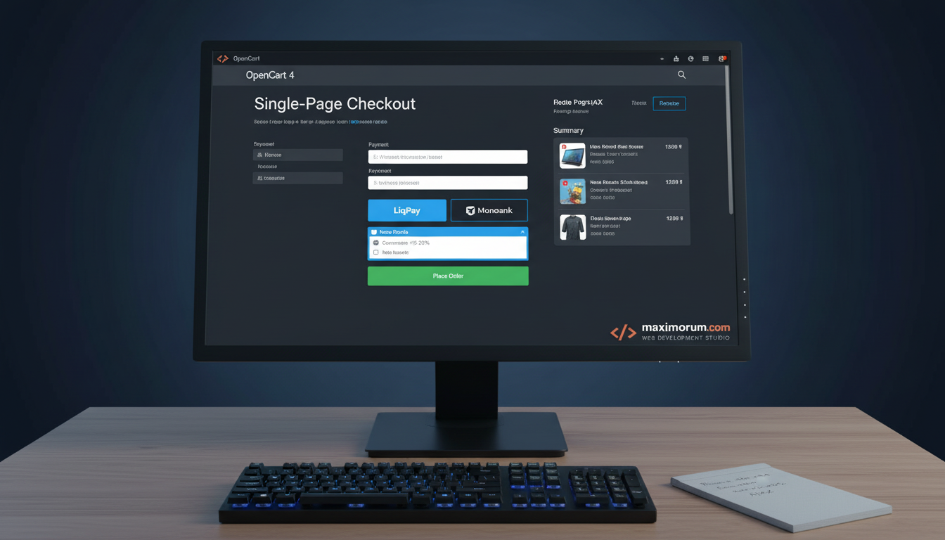 Custom checkout flow in OpenCart 4: how to reduce cart abandonment and increase conversions