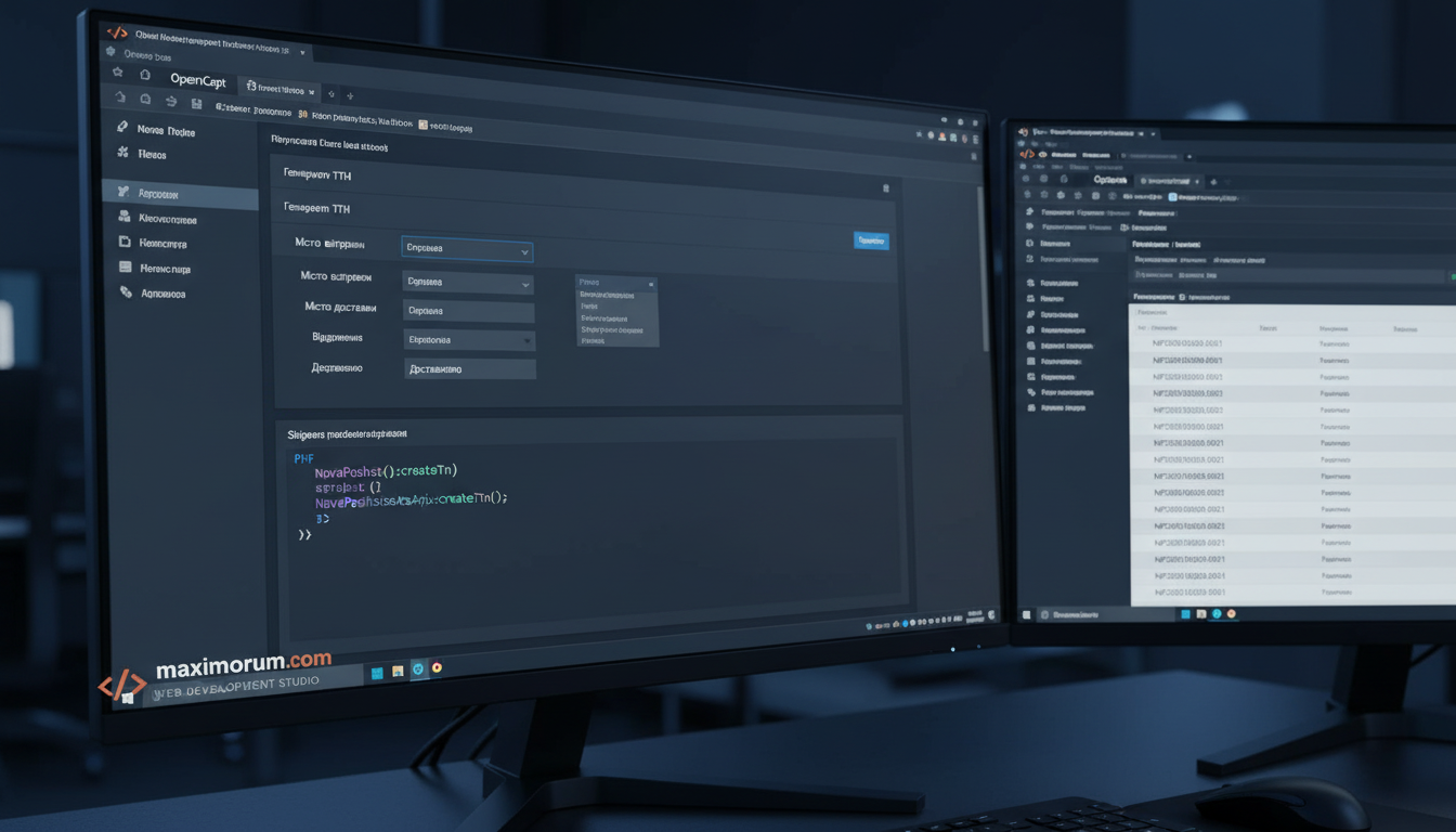 Інтеграція API Нової Пошти з OpenCart: автоматизуй доставку і скороти ручну роботу