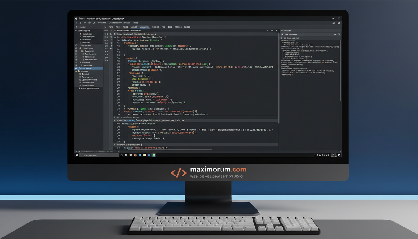 Laravel developer workstation showing Nova Poshta API integration code