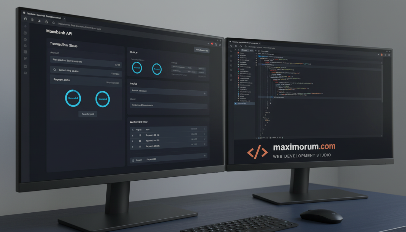 Інтеграція Monobank API — Laravel-дашборд з обробкою платежів та webhook-логами