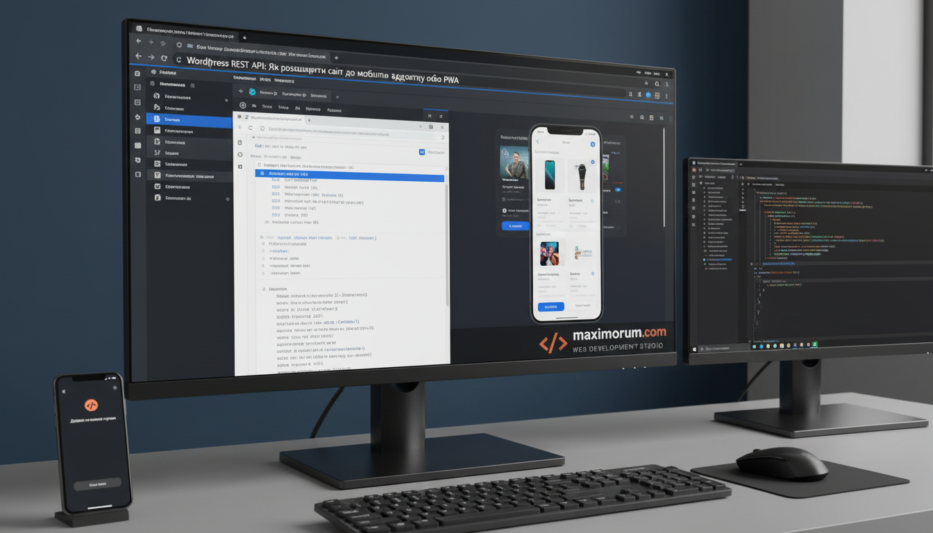 WordPress REST API: Як розширити сайт до мобільного додатку або PWA