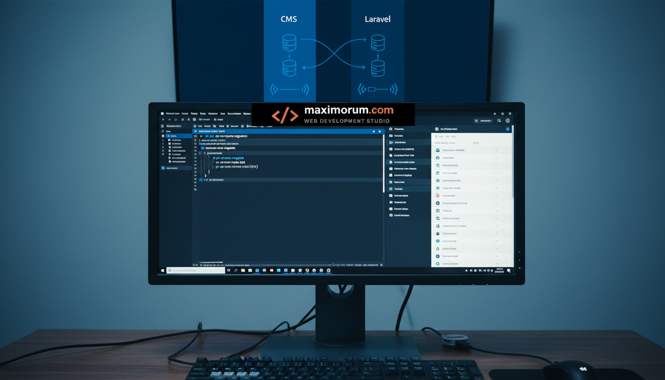 Laravel vs готові CMS: коли власна розробка окупається