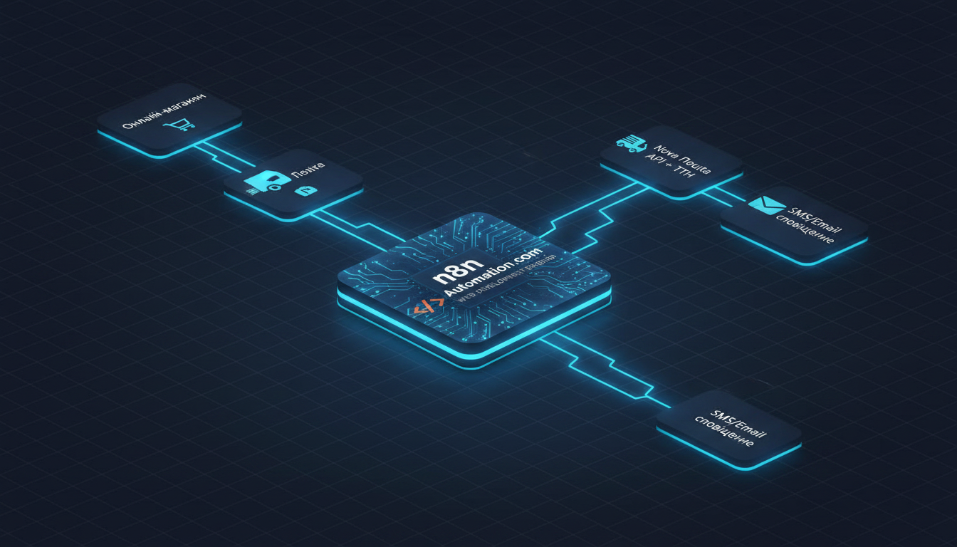 Як автоматизувати обробку замовлень через n8n + Nova Poshta