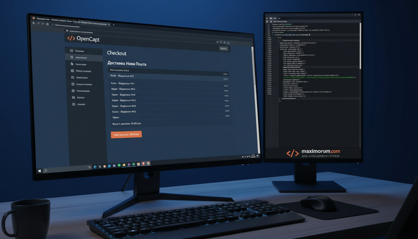 Інтеграція Nova Poshta API з OpenCart: автоматичний розрахунок доставки