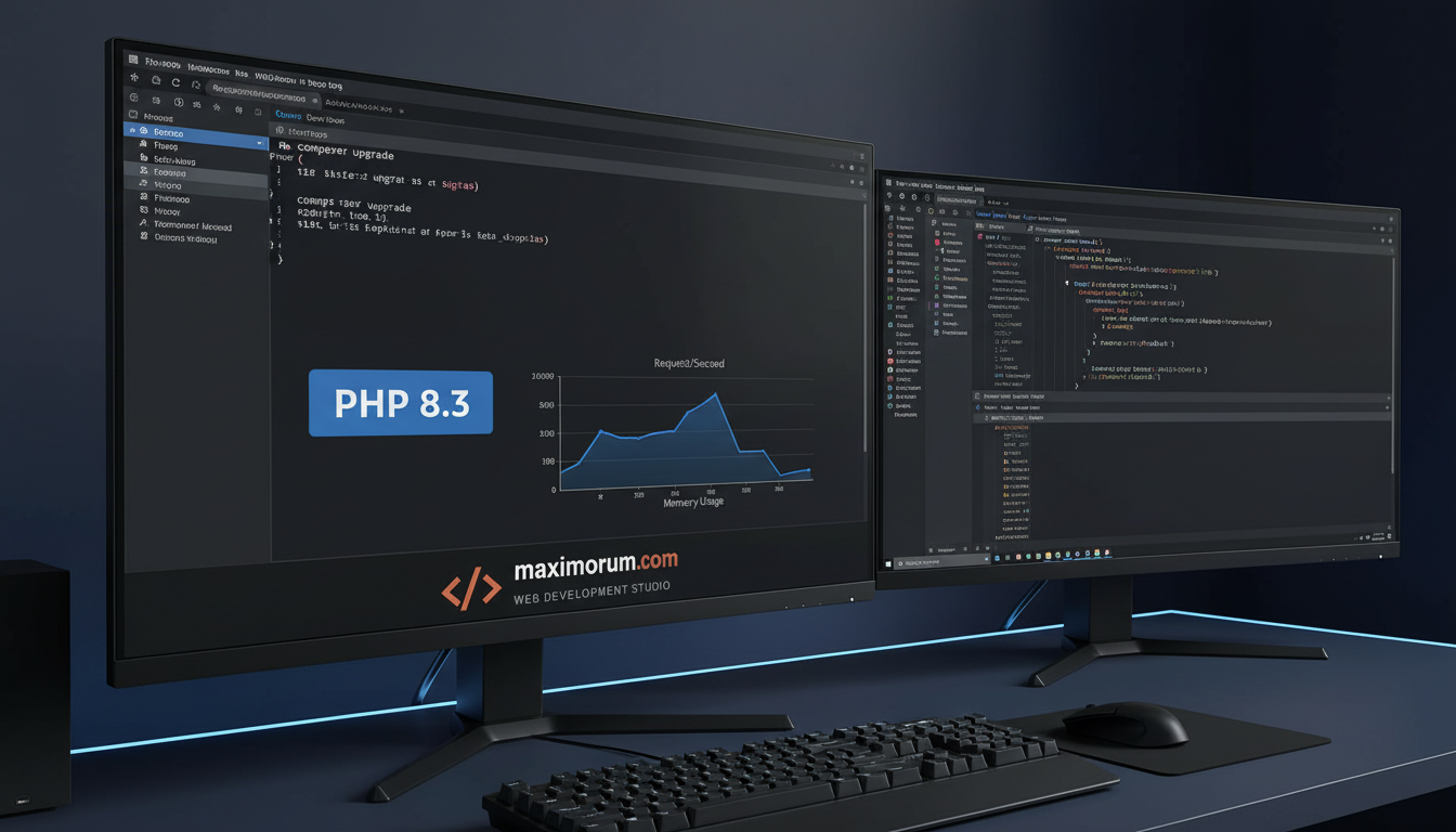 Міграція на PHP 8.3: швидші сторінки та менші ризики для бізнесу