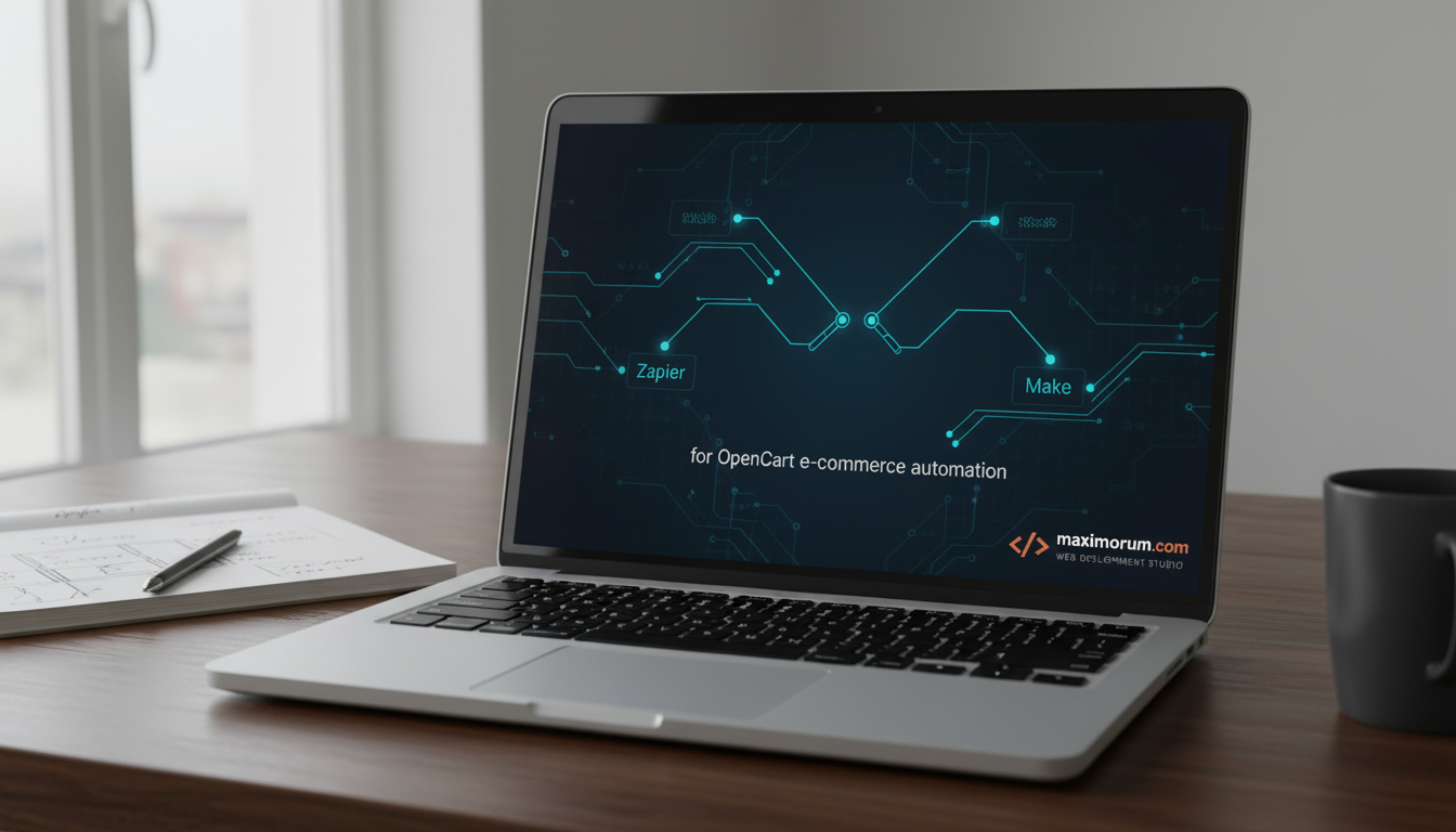 Zapier vs Make for OpenCart: which automation platform fits your store