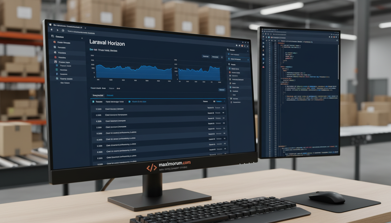 Laravel Horizon: reliable queue-driven order processing for e-commerce