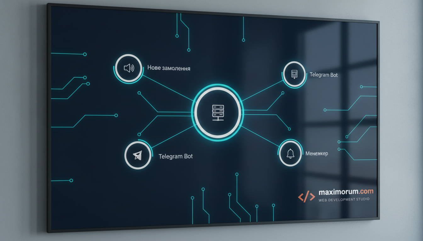 Автоматичні сповіщення менеджерам про нові замовлення: Telegram Bot + n8n