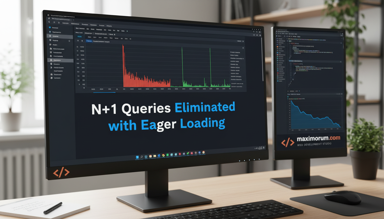 Як усунути N+1 запити в Laravel API через eager loading