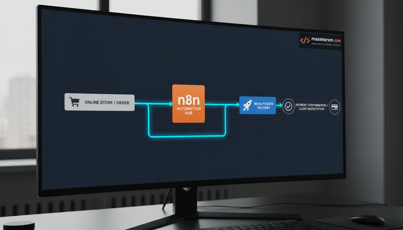 Як автоматизувати обробку замовлень через n8n + Nova Poshta